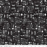Flour & Flower Chalkboard Black - 1/2 Yard Increments, Cut Continuously - by Jill Finley for Riley Blake Designs