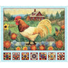 Heartland Rooster Panel by Morris Creative Group for QT Fabrics