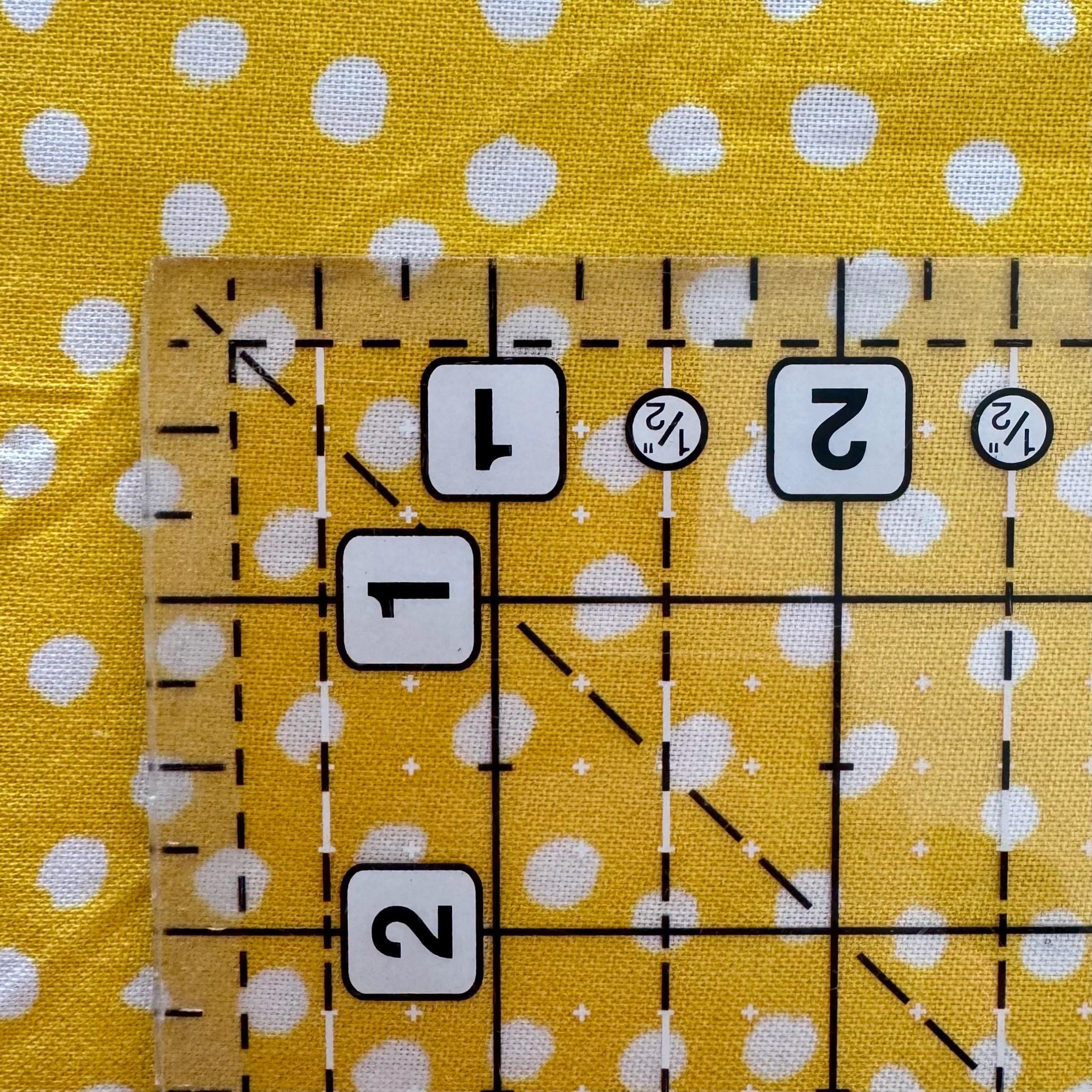 Advice From a Sunflower Yellow Irregular Dots Dots - 1/2 Yard Increments, Cut Continuously - by Timeless Treasures