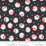 Clearance- Holiday Christmas Coal Santas - Holiday Essentials - 1/2 Yard Increments, Cut Continuously - by Stacy Iest Hsu for Moda Fabrics