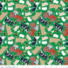 FFA Forever Blue 2 Animals in Green - 1/2 Yard Increments, Cut Continuously - by Riley Blake Designs