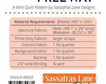 Focus Freeway Mini by Sassafras Lane Designs