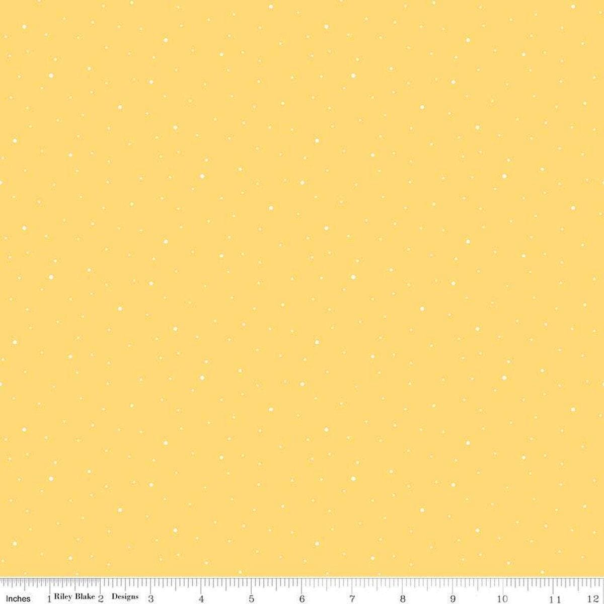 Buttercream Dapple Dot - 1/2 Yard Increments, Cut Continuously - by Riley Blake Designs