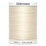 Eggshell Gutermann Sew-All Poly Thread 1000 Meter