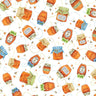 Garden Buzz Honey Jar Toss - 1/2 Yard Increments, Cut Continuously - by Sandy Clough for P&B Textiles