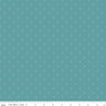 Bee Cross Stitch in Teal - 1/2 Yard Increments, Cut Continuously - by Lori Holt for Riley Blake Designs