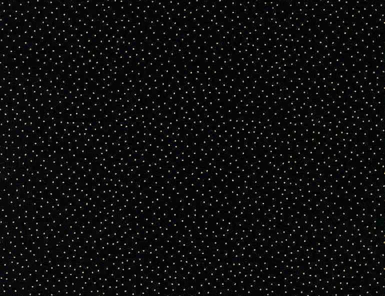 Golden Metallic Pin Dots - 1/2 Yard Increments, Cut Continuously - by Timeless Treasures