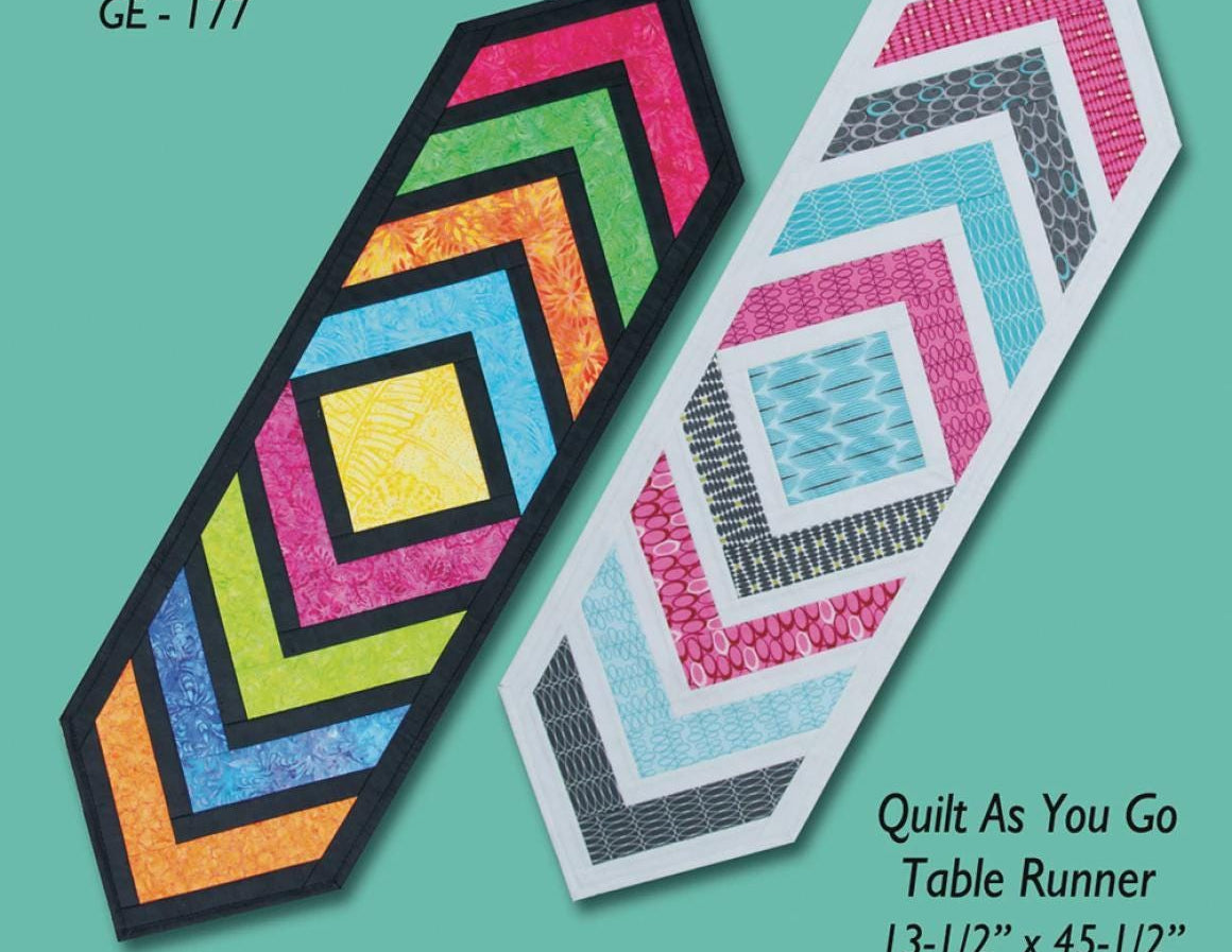 Crossroads Table Runner Pattern by GE Designs