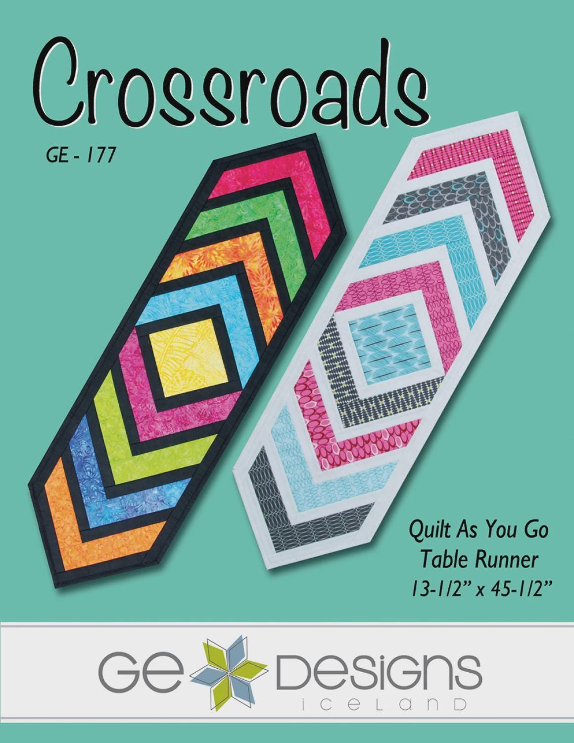 Crossroads Table Runner Pattern by GE Designs