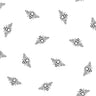White on White Bees - 1/2 Yard Increments, Cut Continuously - by P&B Textiles