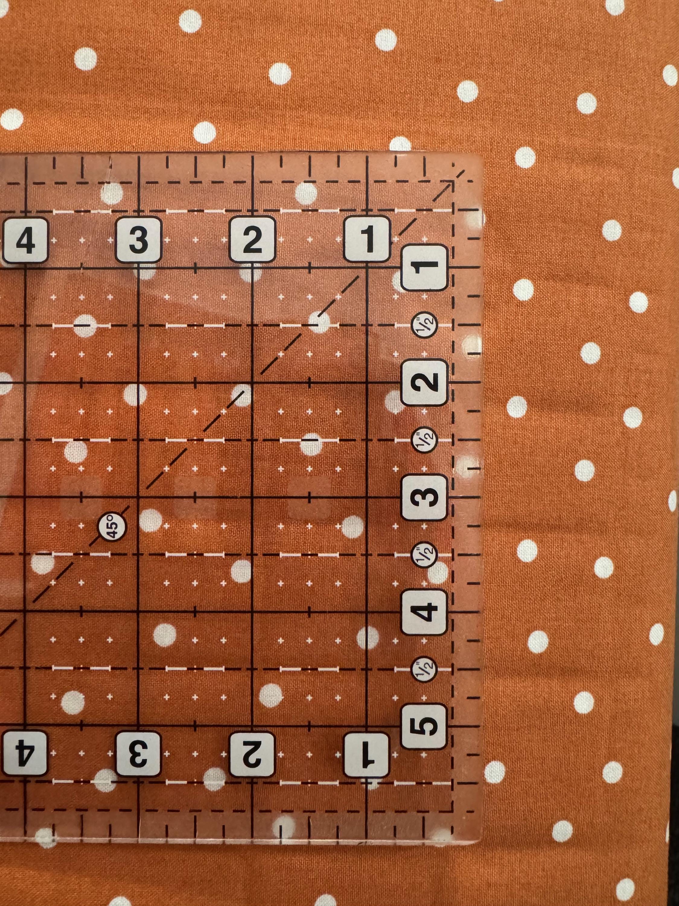 Sunflower Whispers Dots in Pumpkin - 1/2 Yard Increments, Cut Continuously - by Lisa Audit for Riley Blake Designs