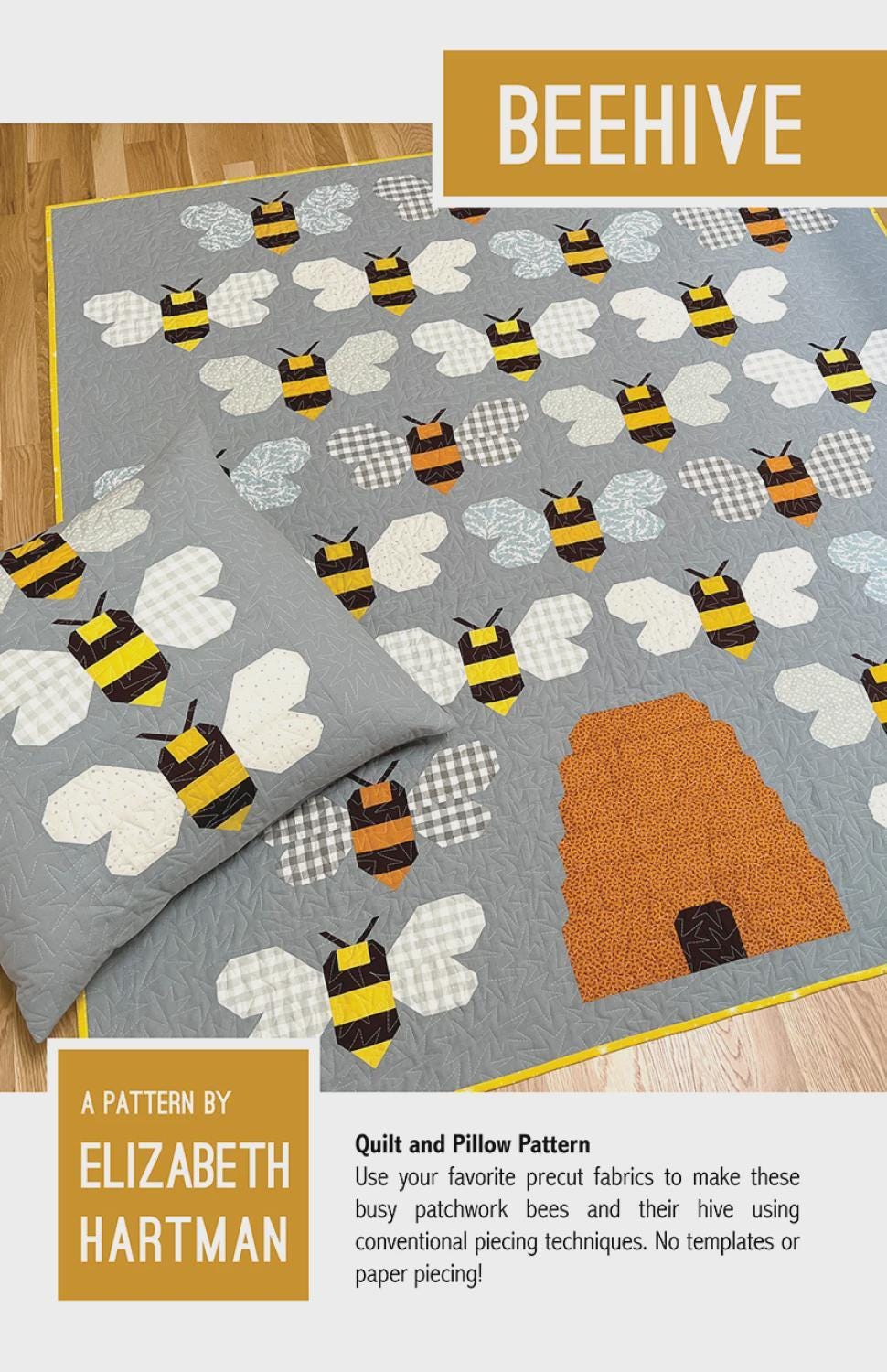 Beehive Pattern by Elizabeth Hartman