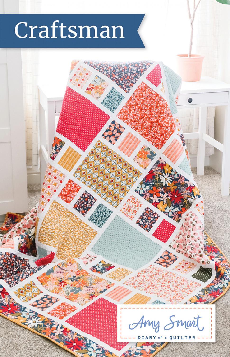 Craftsman Quilt Pattern by Diary of a Quilter Amy Smart
