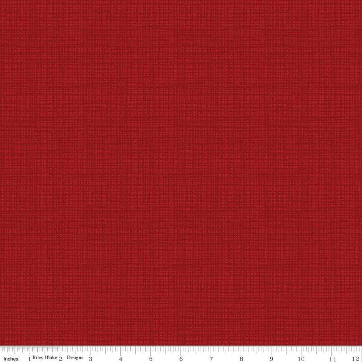 Barn Red Texture - 1/2 Yard Increments, Cut Continuously - by Sandy Gervais for Riley Blake Designs