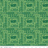 All Aboard with Thomas & Friends Text Green - 1/2 Yard Increments, Cut Continuously - by Riley Blake Designs