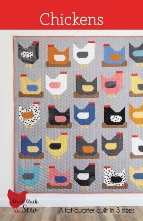 Chickens Quilts Pattern by Cluck Cluck Sew