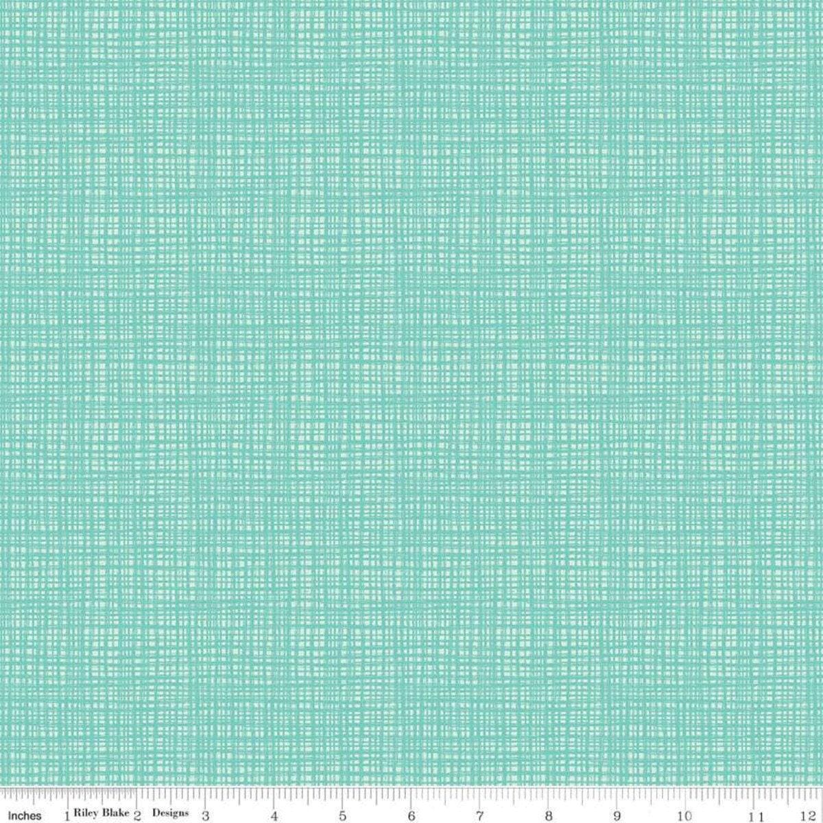 Aqua Texture - 1/2 Yard Increments, Cut Continuously - by Sandy Gervais for Riley Blake Designs