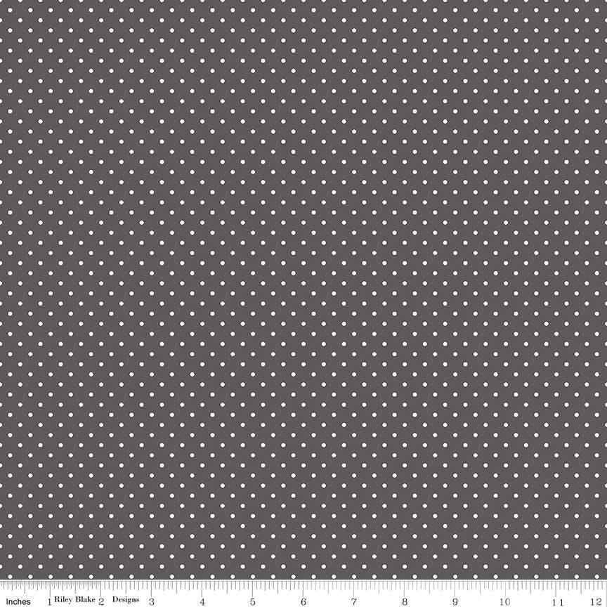 Swiss Dot Shadow - 1/2 Yard Increments, Cut Continuously - by Riley Blake Designs