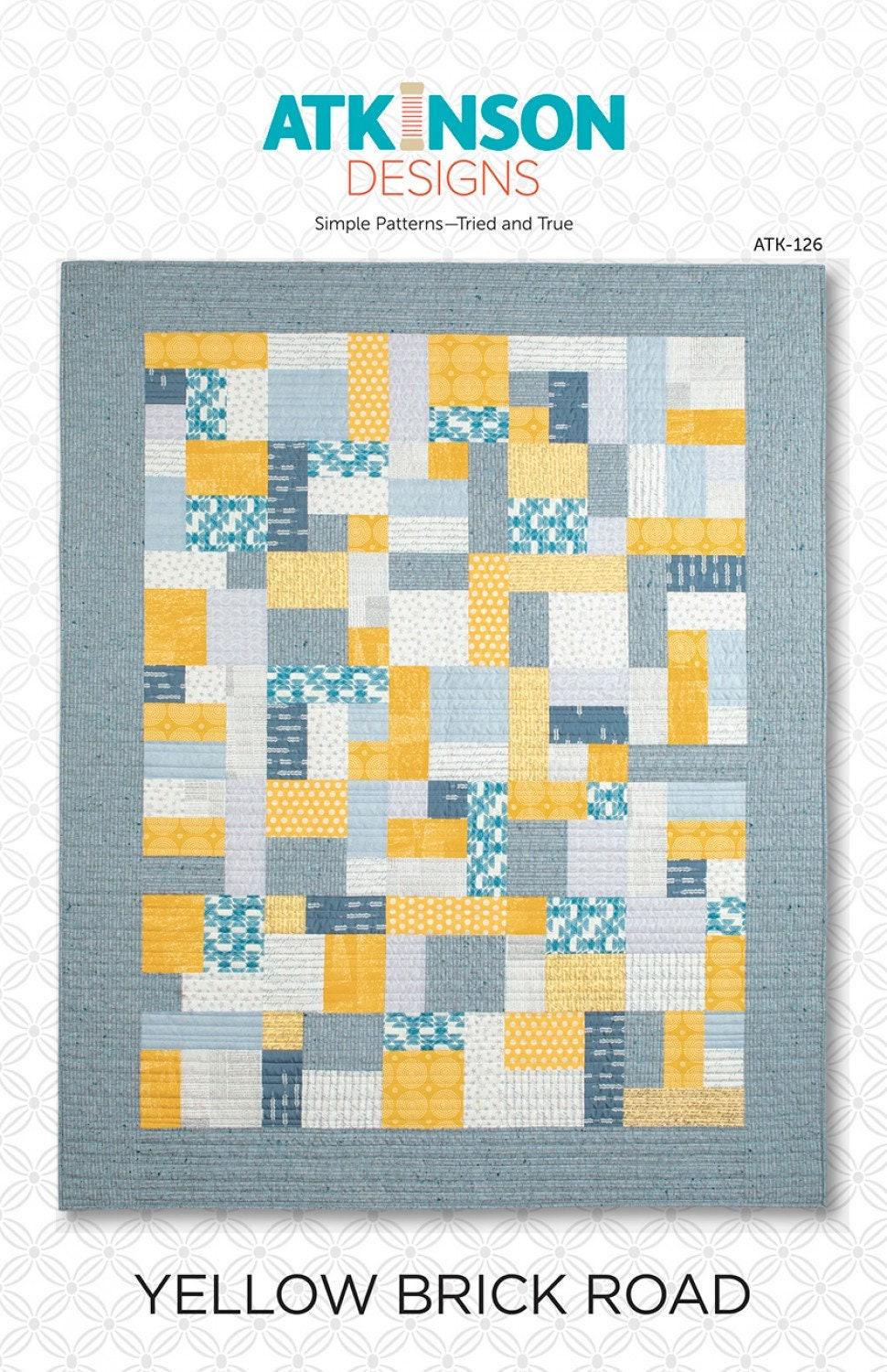 Yellow Brick Road Quilt Pattern by Atkinson Designs