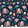 Sew Much Fun Main in Navy - 1/2 Yard Increments, Cut Continuously - by Echo Park Paper Co. for Riley Blake Designs
