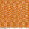 Bad to the Bone Orange Dots - 1/2 Yard Increments, Cut Continuously - by My Mind's Eye for Riley Blake Designs
