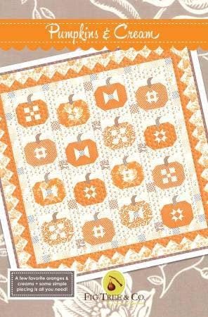 Pumpkins & Cream Quilt Pattern by Fig Tree Quilts
