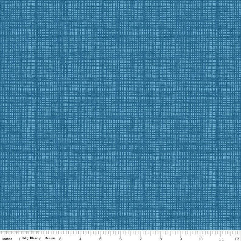 Blue Texture - 1/2 Yard Increments, Cut Continuously - by Sandy Gervais for Riley Blake Designs