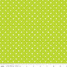 Swiss Dot Lime - 1/2 Yard Increments, Cut Continuously - by Riley Blake Designs