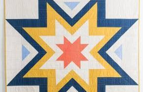 Expanding Stars Pattern by Quilty Love