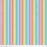 Rainbow Stripe 1/8th Inch - 1/2 Yard Increments, Cut Continuously - by Riley Blake Designs