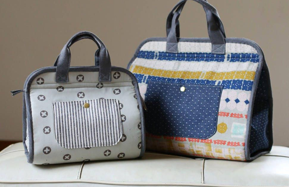 Maker's Tote Bag Pattern by Noodlehead