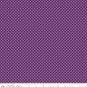 Swiss Dot Eggplant - 1/2 Yard Increments, Cut Continuously - by Riley Blake Designs