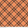 Hey Bootiful Plaid in Orange - 1/2 Yard Increments, Cut Continuously - by My Mind's Eye for Riley Blake Designs