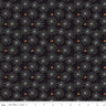 Beggar's Night Spiderwebs in Glow In The Dark Black - 1/2 Yard Increments, Cut Continuously - by Sandy Gervais for Riley Blake Designs