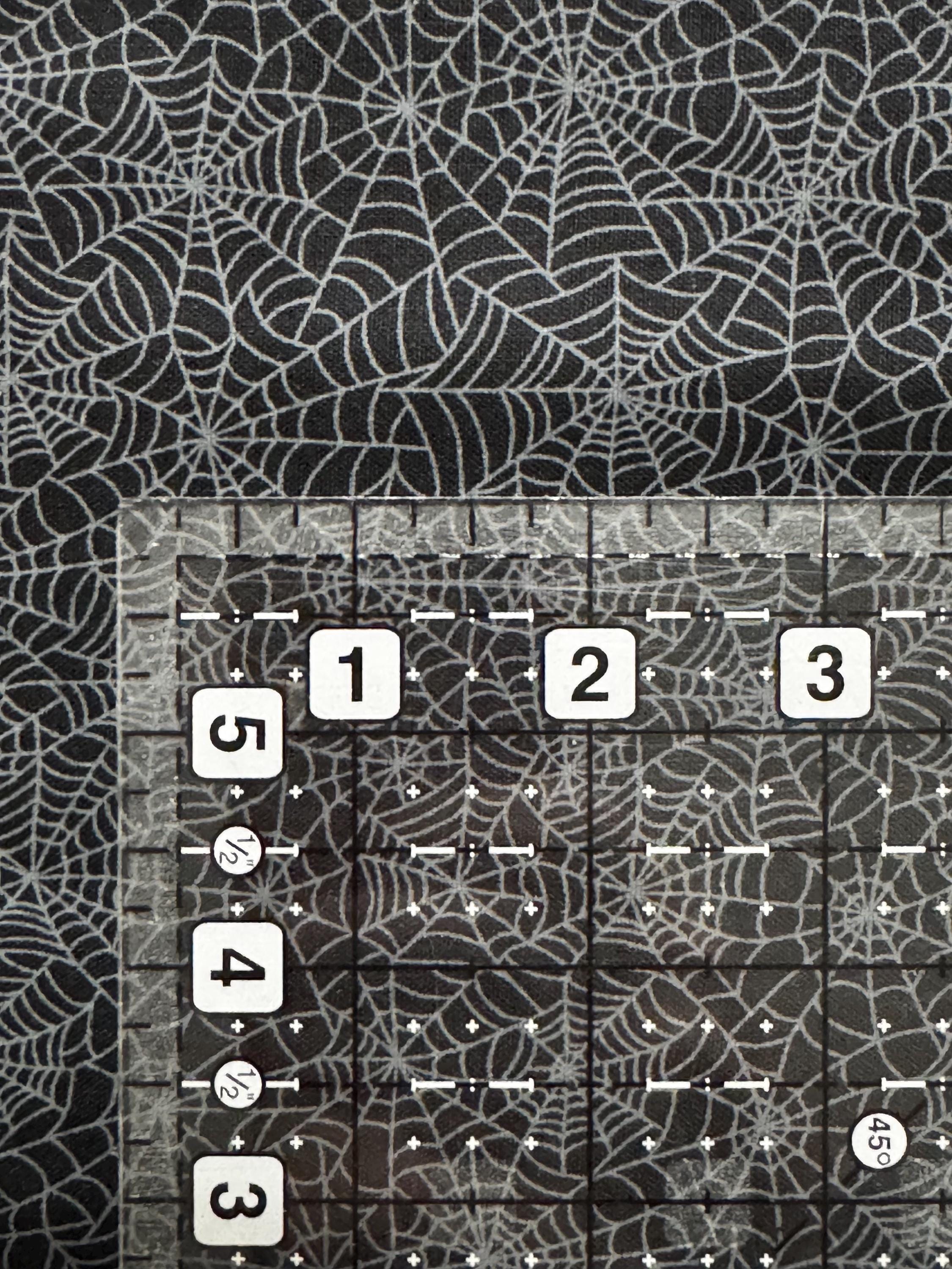 Quilting Illusions Spiderwebs - 1/2 Yard Increments, Cut Continuously - by QT Fabrics
