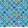 CAT® Buildin' Crew Signs Blue - 1/2 Yard Increments, Cut Continuously - by Riley Blake Designs
