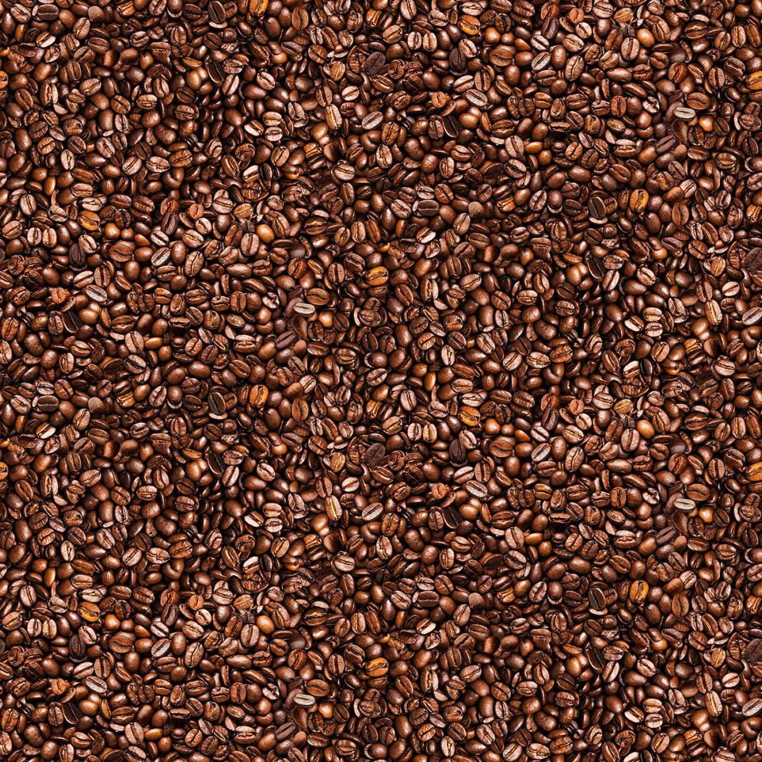 Coffee Packed Coffee Beans - 1/2 Yard Increments, Cut Continuously - by Timeless Treasures