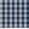 All About Plaids Buffalo Check Blue - 1/2 Yard Increments, Cut Continuously - by Riley Blake Designs