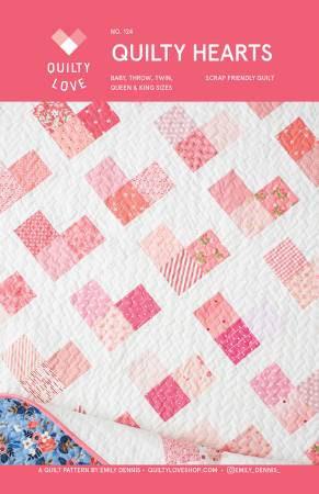 Quilty Hearts Pattern by Quilty Love