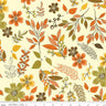 Awesome Autumn Main in Cream - 1/2 Yard Increments, Cut Continuously - by Sandy Gervais for Riley Blake Designs