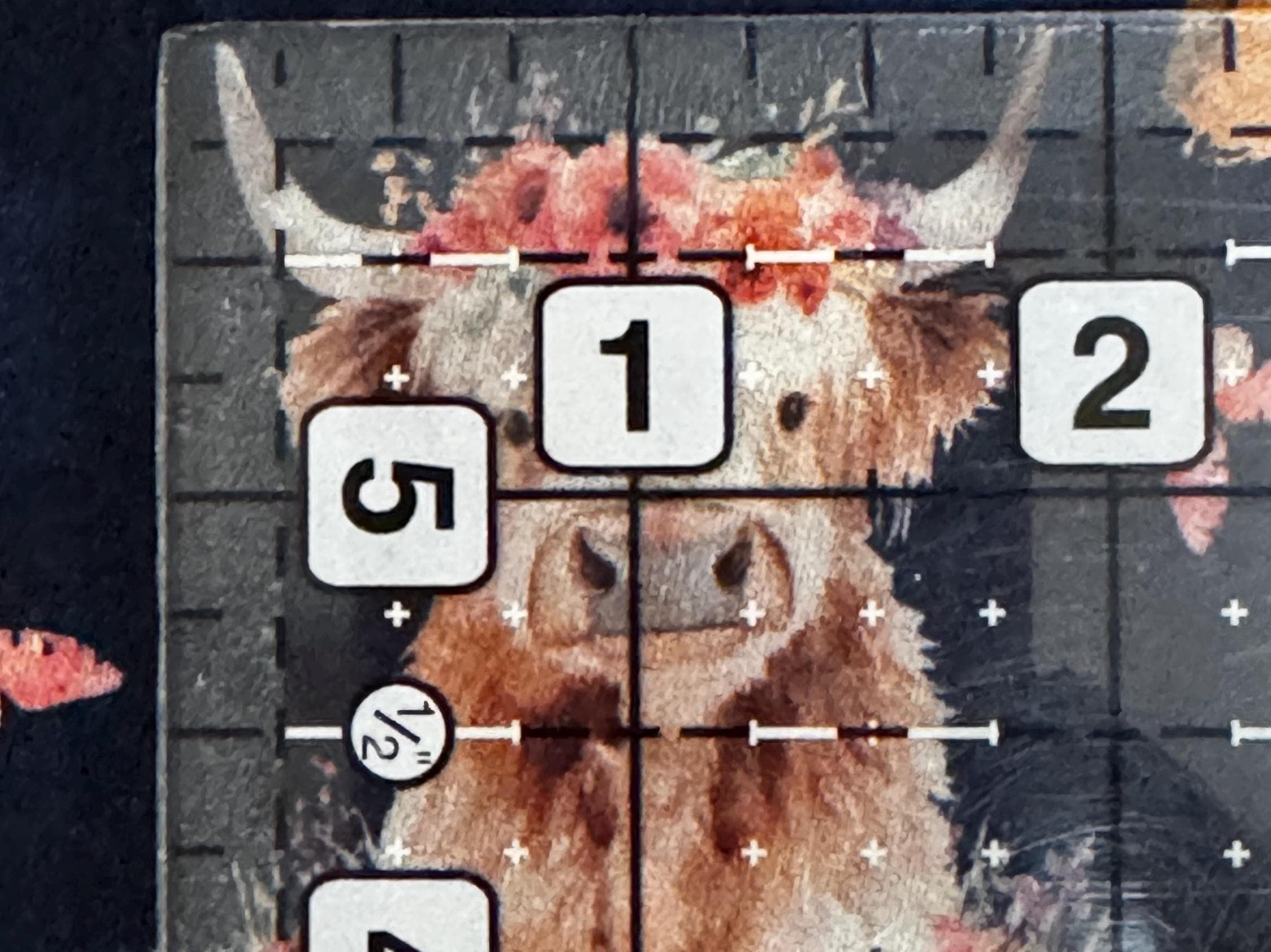 QT Cuties 2 Baby Highland Cows in Navy - 1/2 Yard Increments, Cut Continuously - by Morris Creative Group for QT Fabrics