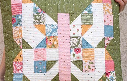 Mini Charmed Mini Quilt Pattern by Vanessa Goertzen of Lella Boutique for Moda