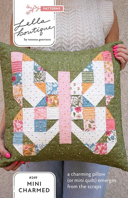 Mini Charmed Mini Quilt Pattern by Vanessa Goertzen of Lella Boutique for Moda