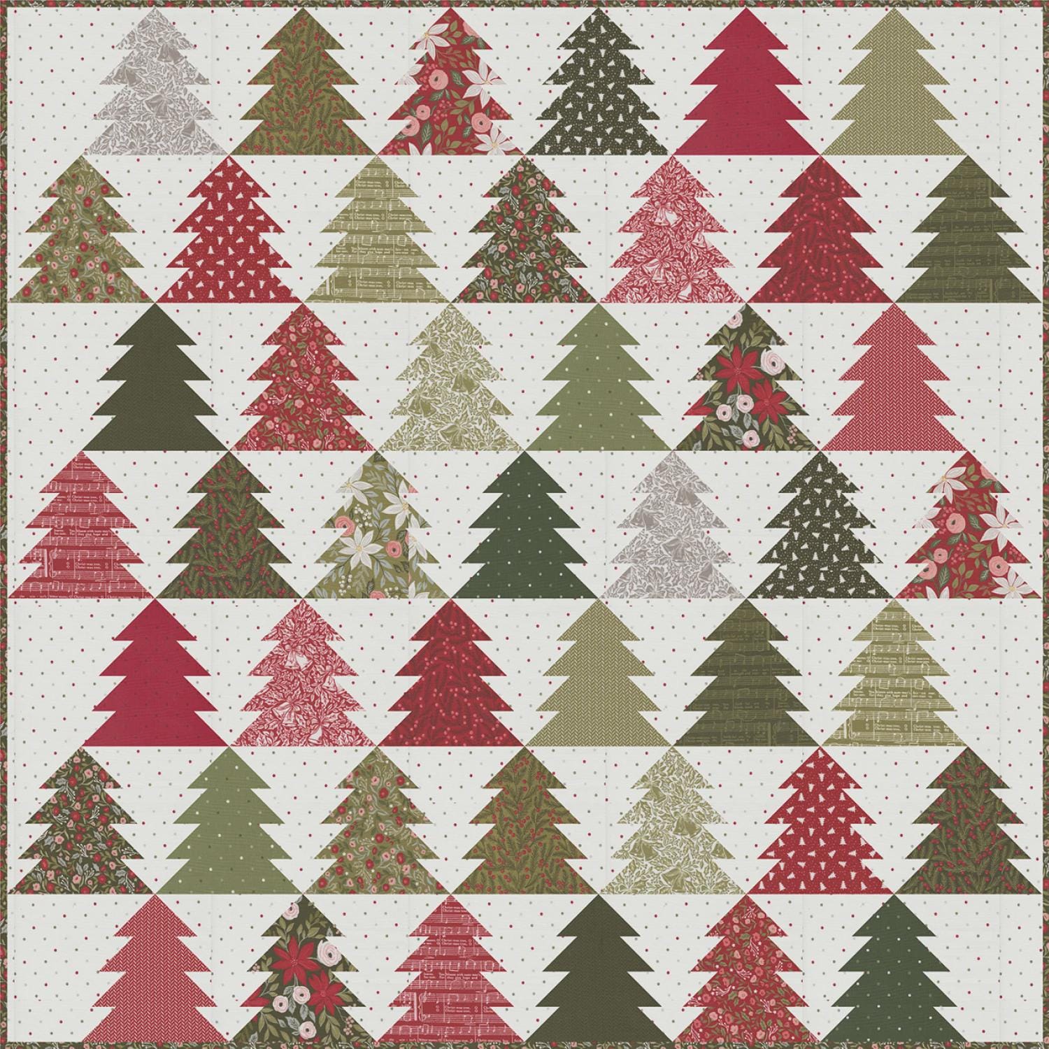Fir Tree Lane Quilt Pattern by Vanessa Goertzen of Lella Boutique for Moda
