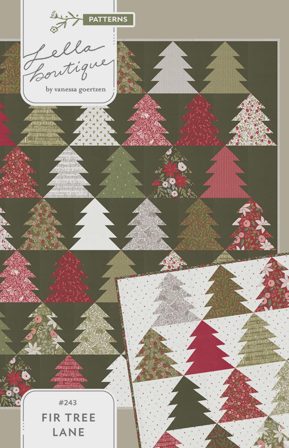 Fir Tree Lane Quilt Pattern by Vanessa Goertzen of Lella Boutique for Moda