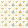 Chalk Barn Small Floral in Light Yellow - 1/2 Yard Increments, Cut Continuously - by Shannon Roberts for Bernatex Fabrics
