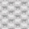 Chalk Barn Calico Cows in Gray - 1/2 Yard Increments, Cut Continuously - by Shannon Roberts for Bernatex Fabrics