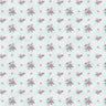 Chalk Barn Small Floral in Light Teal - 1/2 Yard Increments, Cut Continuously - by Shannon Roberts for Bernatex Fabrics