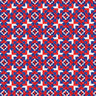 Faith, Family, Freedom Patriotic Geo in Multi - 1/2 Yard Increments, Cut Continuously - by Nicole DeCamp for Bernatex Fabrics