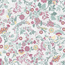 Chalk Barn Floral Rose - 1/2 Yard Increments, Cut Continuously - by Shannon Roberts for Bernatex Fabrics